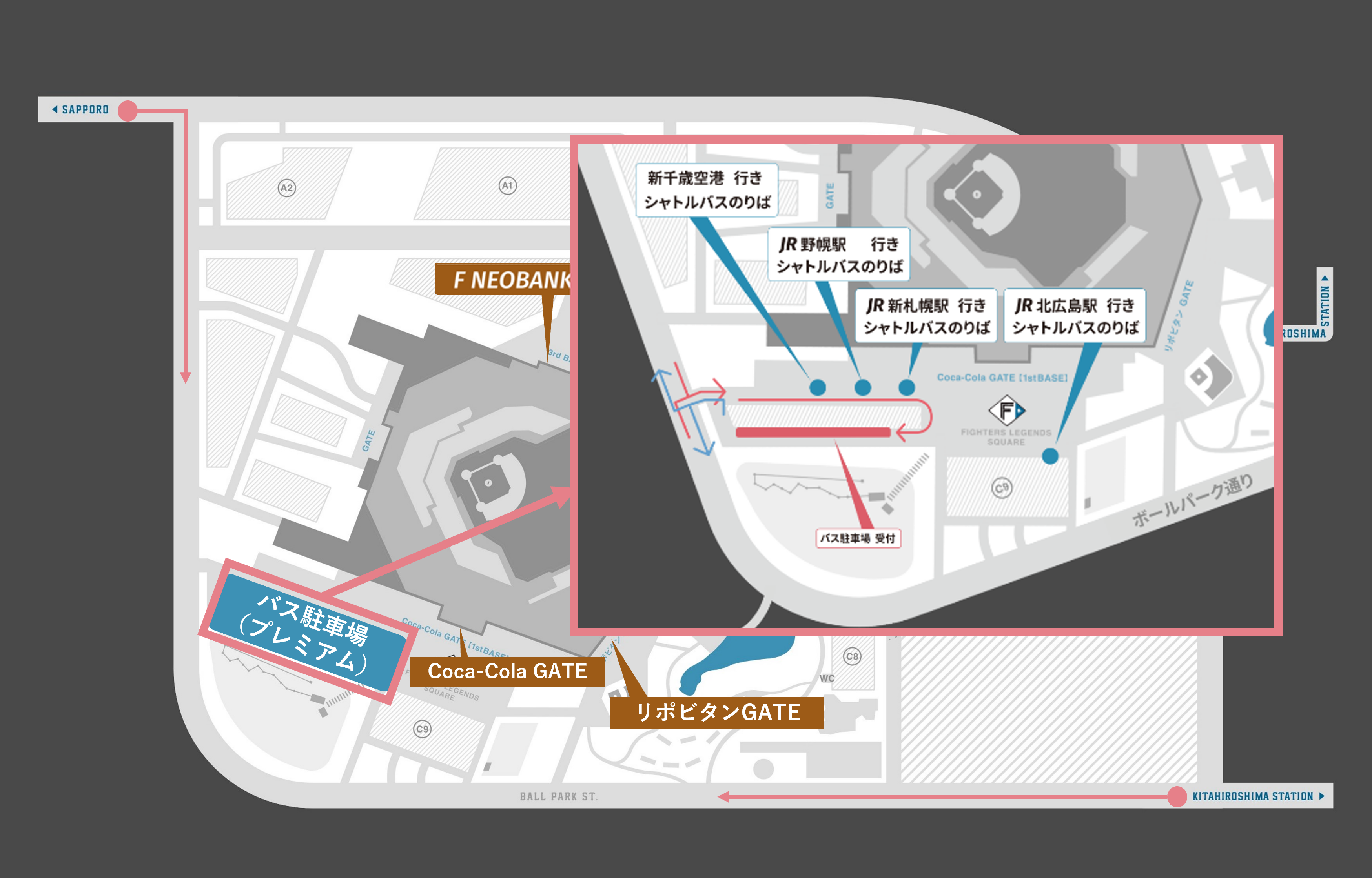 ツアー・施設一覧｜Fチケ｜北海道日本ハムファイターズ